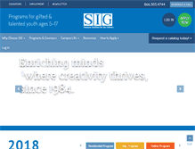 Tablet Screenshot of giftedstudy.org